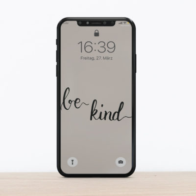 Be kind Smartphone Hintergrund