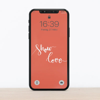 Show love Smartphone Hintergrund